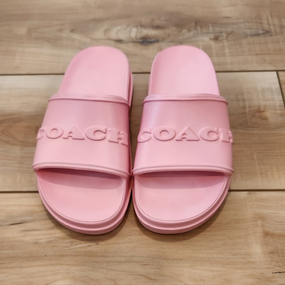 Coach Jesse Rubber Slide Sandals